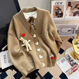 Style Heart Rabbit Cardigan Sweater HZ1024