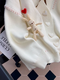 Style Heart Rabbit Cardigan Sweater HZ1024