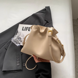 Cloud Drawstring Bucket Bag Single Shoulder Crossbody Bag HZ1024