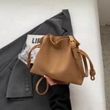 Cloud Drawstring Bucket Bag Single Shoulder Crossbody Bag HZ1024