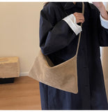 Deerskin Commuter Crossbody Bag HZ1024