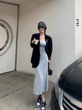 style square neck slim fit sling hip skirt HZ1024