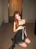 A-line homecoming dresses chiffon birthday dresses HZ1024