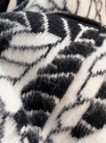 soft V-neck mid-length cardigan sweater HZ1024