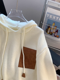 retro loose hooded sweater HZ1024