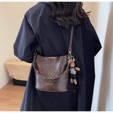 versatile crossbody bag portable bucket bag HZ1024