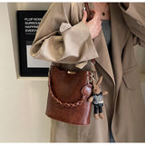 versatile crossbody bag portable bucket bag HZ1024