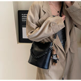 versatile crossbody bag portable bucket bag HZ1024