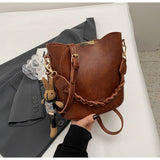versatile crossbody bag portable bucket bag HZ1024