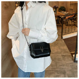 Kong style retro chain messenger bag shoulder bag HZ1024