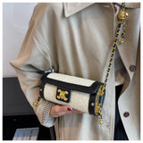 color chain crossbody bag shoulder bucket bag HZ1024