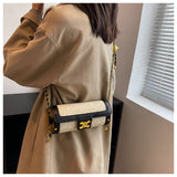 color chain crossbody bag shoulder bucket bag HZ1024