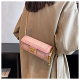 color chain crossbody bag shoulder bucket bag HZ1024