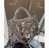 chain crossbody bag shoulder square bag HZ1024