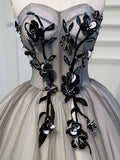 Sweetheart Neck Tulle Lace Short Prom Dress, Cute Homecoming Dress HZ1024