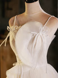 Beige Tulle Short Prom Dress, Beige Cute Homecoming Dress HZ1024