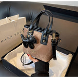 shoulder crossbody bag portable bucket bag HZ1024