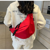 versatile nylon cloth crescent bag HZ1024