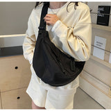 versatile nylon cloth crescent bag HZ1024