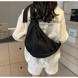 versatile nylon cloth crescent bag HZ1024