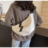 versatile nylon cloth crescent bag HZ1024