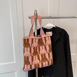 capacity woolen knitted handbag HZ1024
