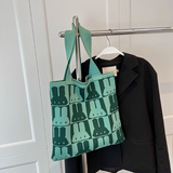capacity woolen knitted handbag HZ1024