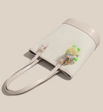 canvas bag handbag underarm bucket bag shoulder bag HZ1024