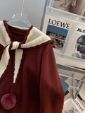 Christmas atmosphere shawl knitted sweater HZ1024