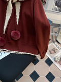 Christmas atmosphere shawl knitted sweater HZ1024