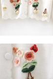 3D Flower Long Sleeve Cardigan Sweater HZ1024