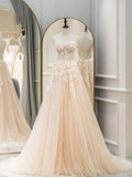 line Sweetheart Neck Tulle Lace Long Blue Prom Dresses, Lace Formal Graduation Dresses HZ1024