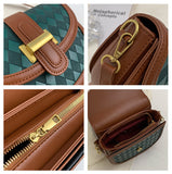 contrast color saddle bag HZ1024