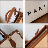 Capacity Canvas Crossbody Handbag Tote Bag HZ1024