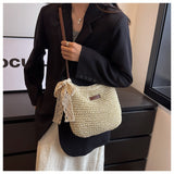 versatile woven crossbody bag HZ1024