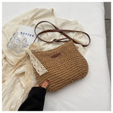 versatile woven crossbody bag HZ1024