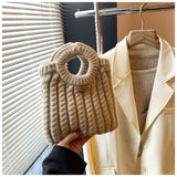 simple knitted handbag HZ1024