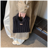 simple knitted handbag HZ1024