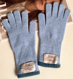 touch screen knitted warm gloves HZ1024