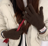 touch screen knitted warm gloves HZ1024