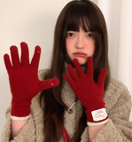 touch screen knitted warm gloves HZ1024