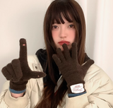 touch screen knitted warm gloves HZ1024