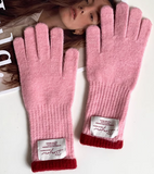 touch screen knitted warm gloves HZ1024
