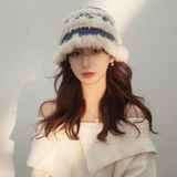 Crochet Plush Wool Hat HZ1024