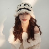 Crochet Plush Wool Hat HZ1024