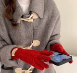 screen winter warm knitted gloves HZ1024