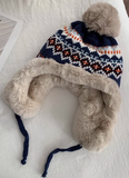 Flower Pattern Warm Beanie HZ1024