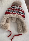 Flower Pattern Warm Beanie HZ1024