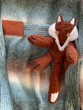 fox sweater with gradient stripes HZ1024