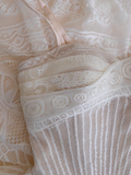A-line Tulle Short Formal Dress, Apricot Homecoming Dress HZ1024